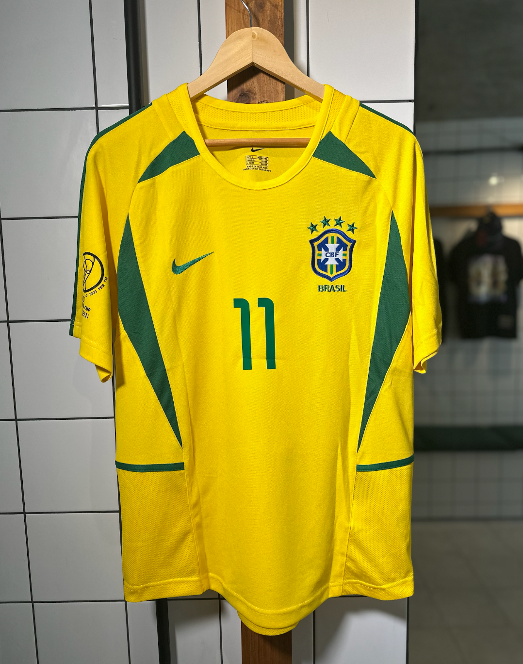 (Re edit)Camiseta Brasil 2002 , Ronaldinho